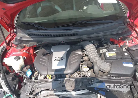 2016 Hyundai Veloster Turbo из США, поврежденный, VIN KMHTC6AE8GU267676